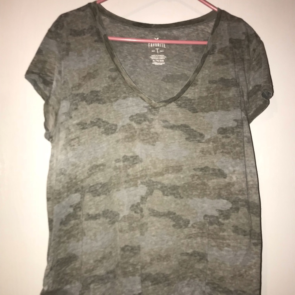 Camo American Eagle Shirt